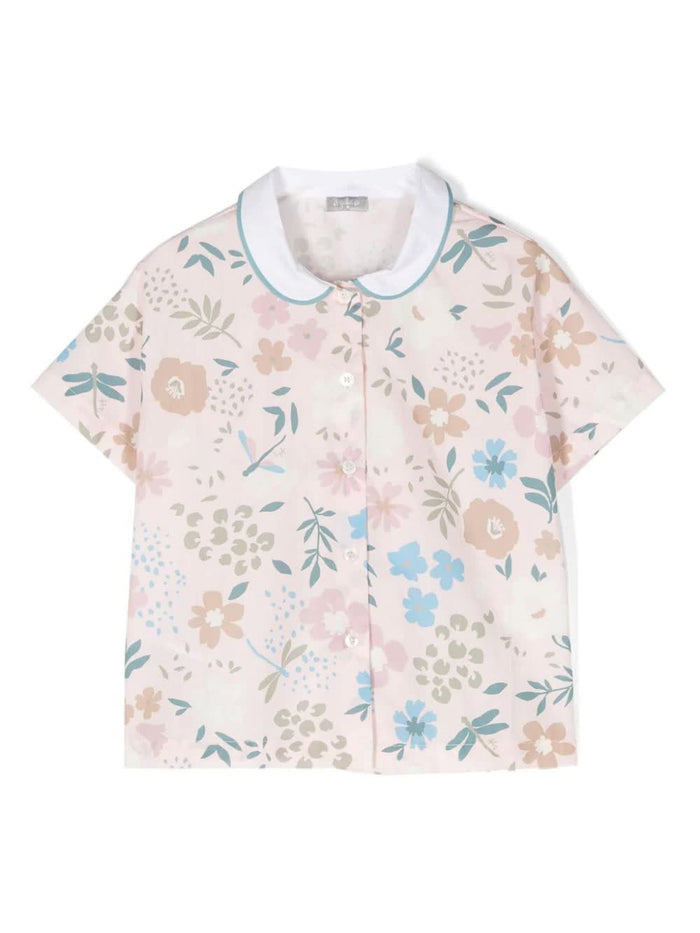 Camicia M-Corta Pink & Purple