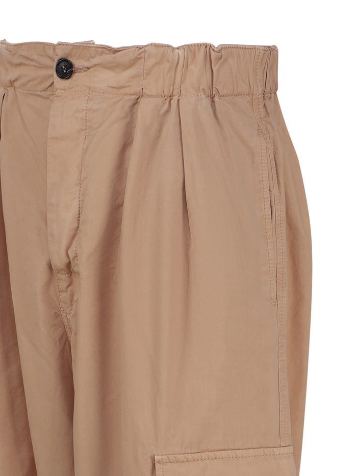 Darkpark Trousers Beige Cotton