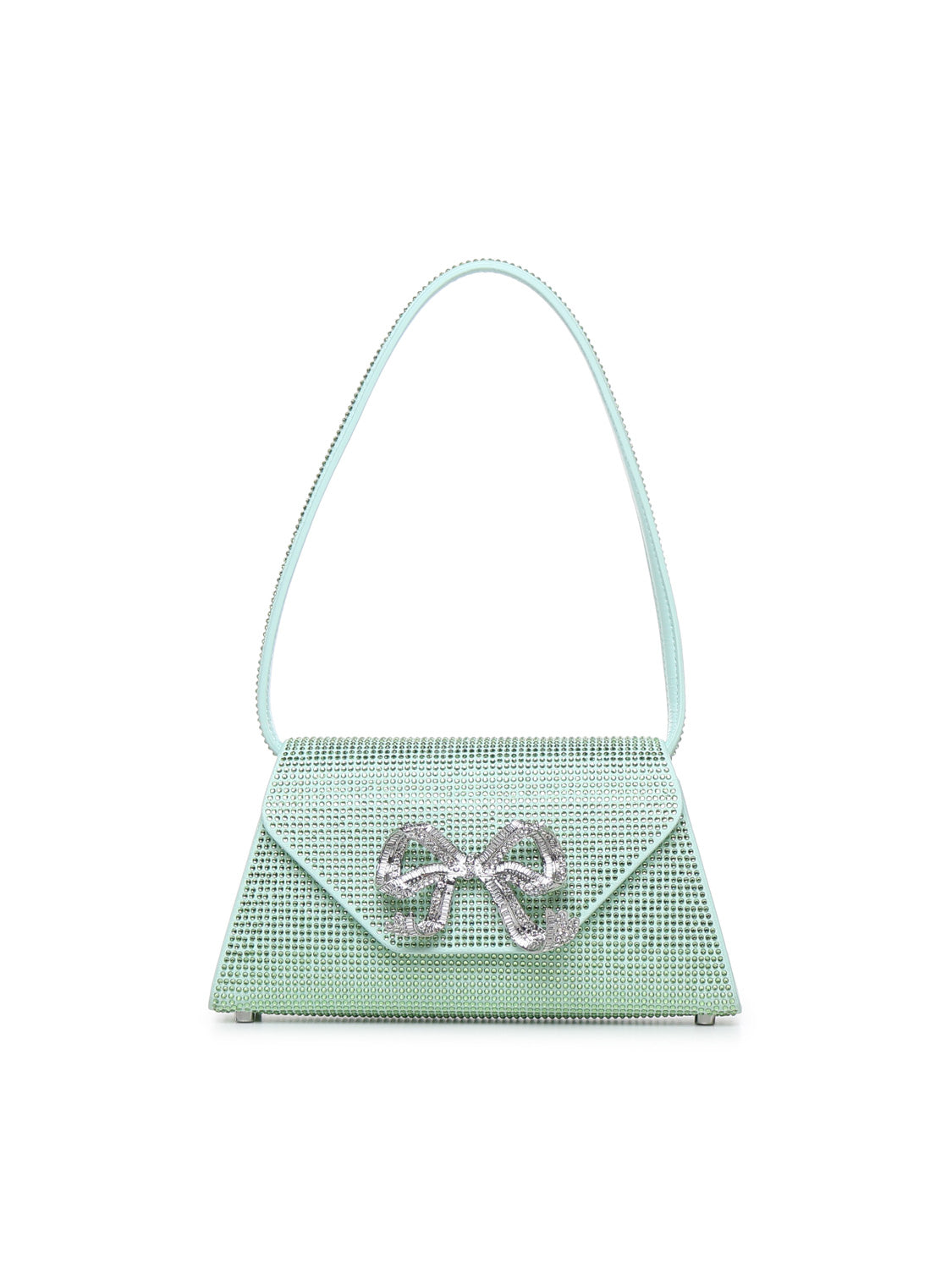 Self-Portrait Bags Green Synthetic Leather