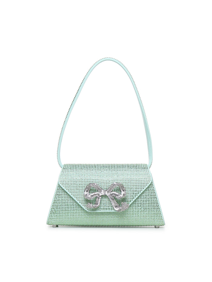 Self-Portrait Bags Green Synthetic Leather