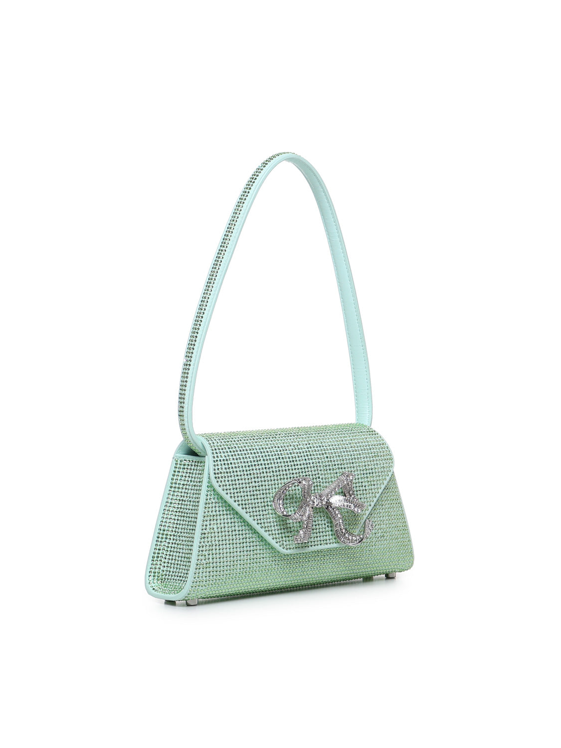 Self-Portrait Bags Green Synthetic Leather