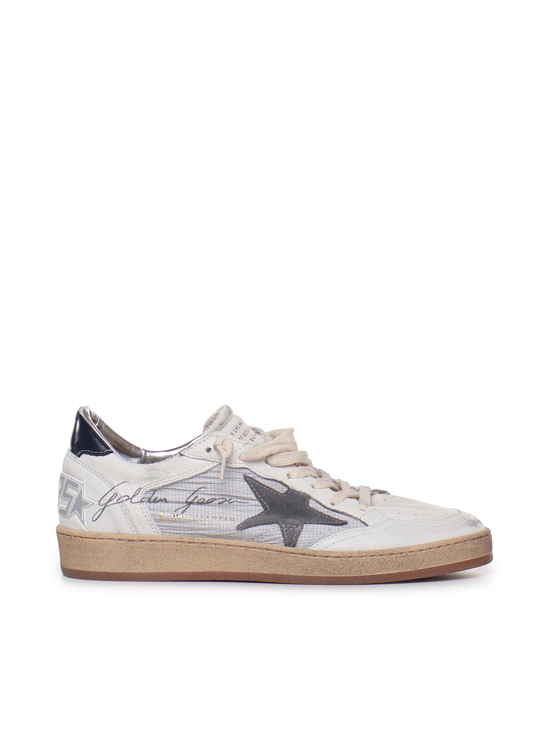 Golden Goose Sneakers Dirty White/ Dark Grey Calfskin