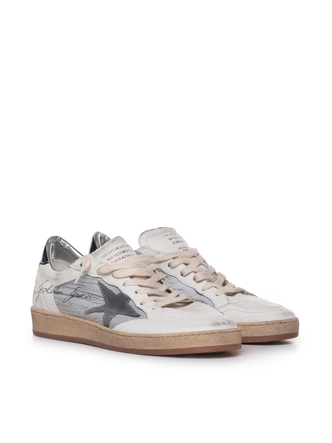 Golden Goose Sneakers Dirty White/ Dark Grey Calfskin