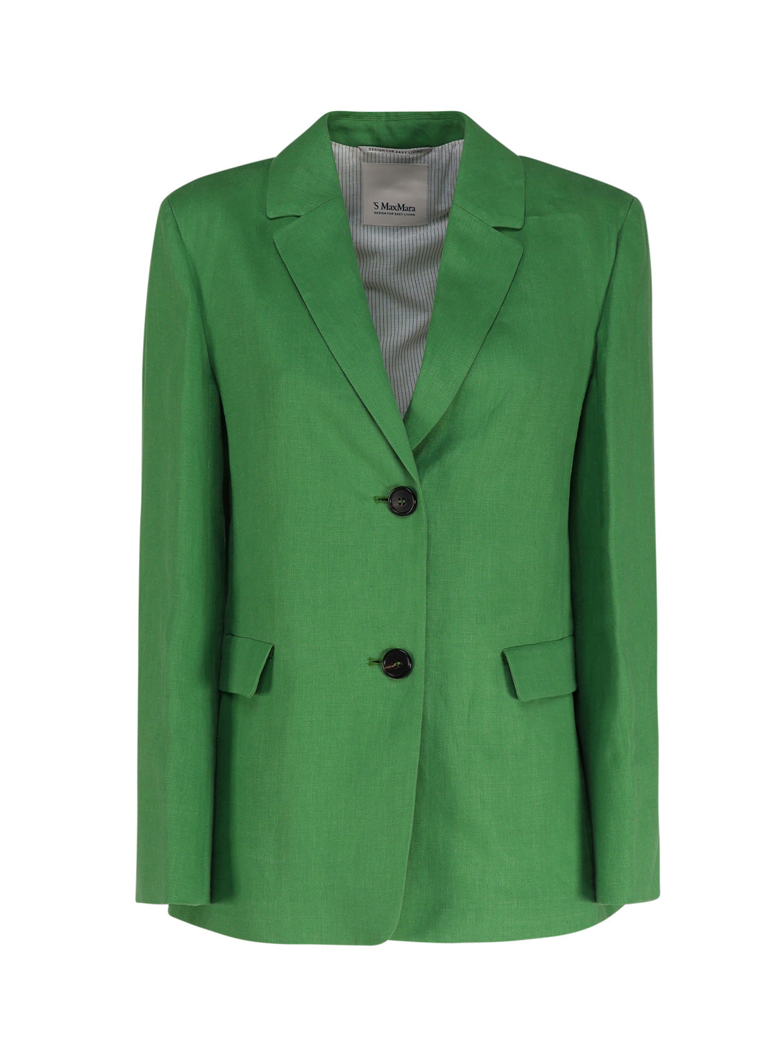 S Max Mara Jackets Green Linen
