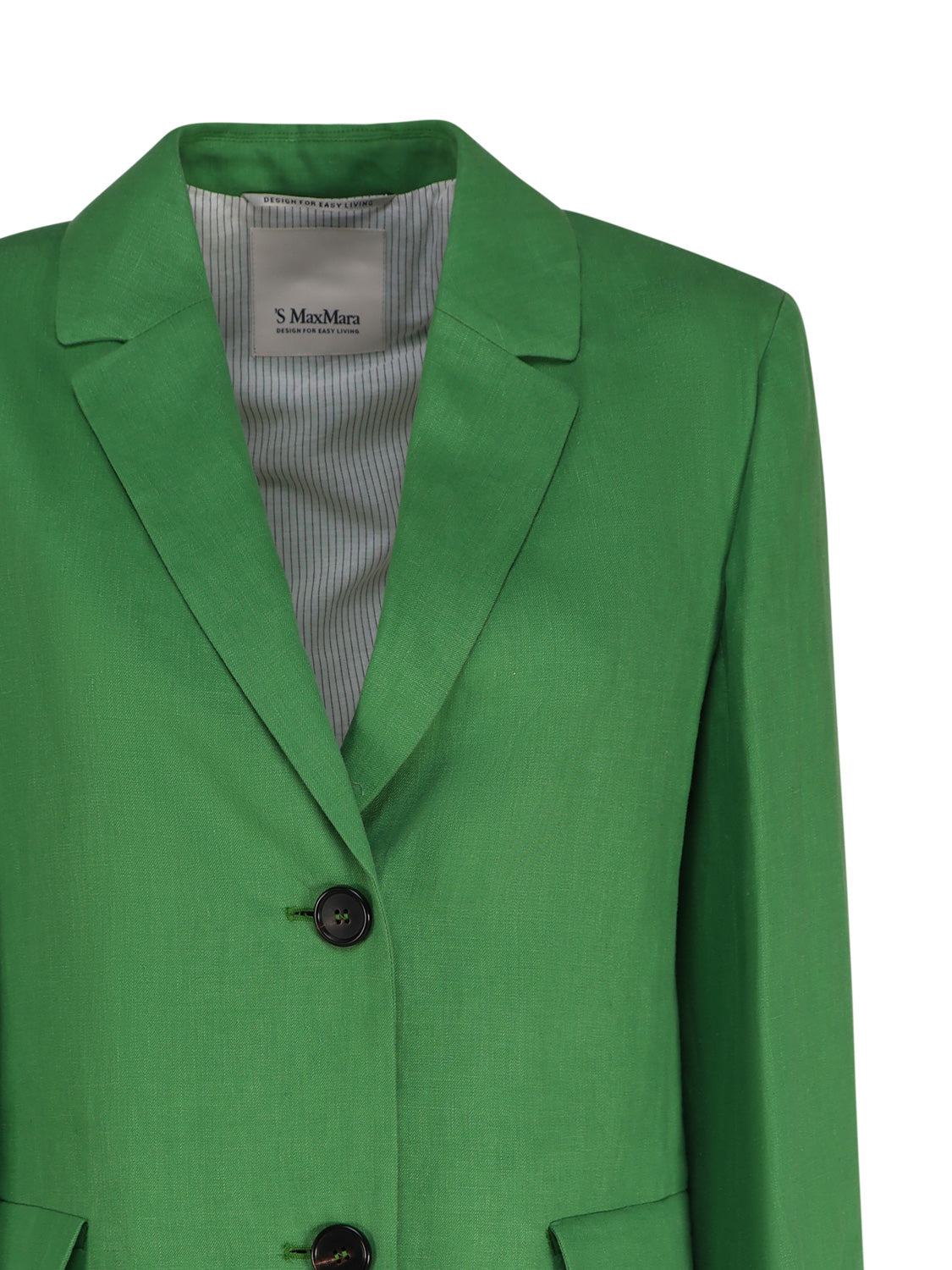 S Max Mara Jackets Green Linen