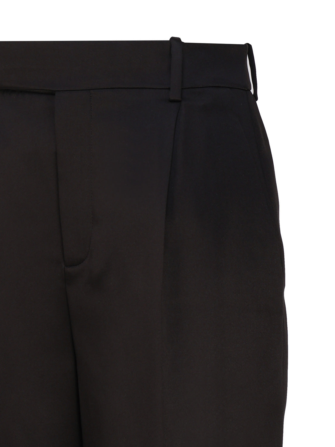 Saint Laurent RTW Black Silk