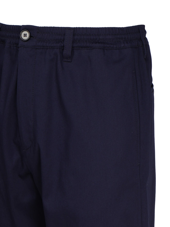 Marni Trousers Blue Cotton