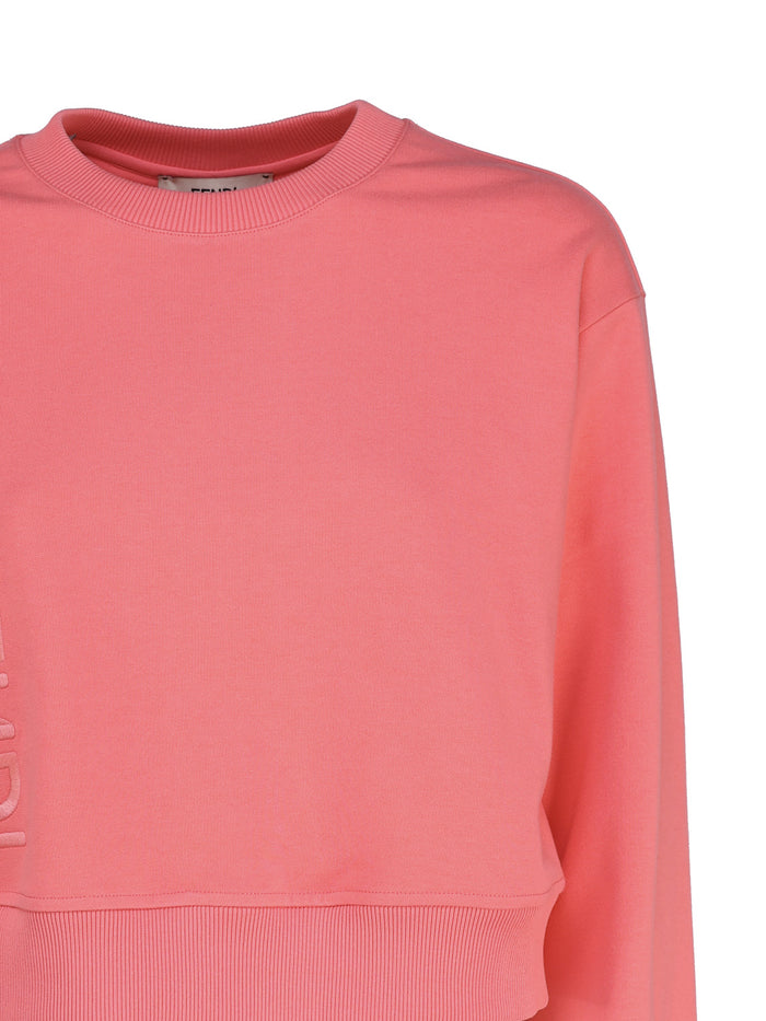 Fendi Sweaters Pink Cotton