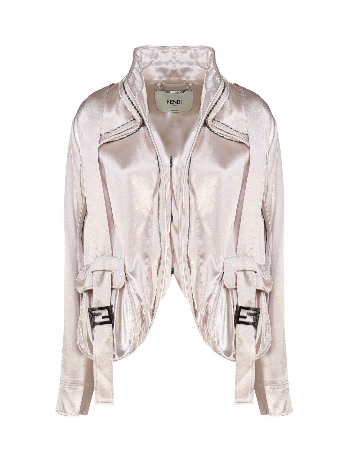 Fendi Jackets Beige Viscosa