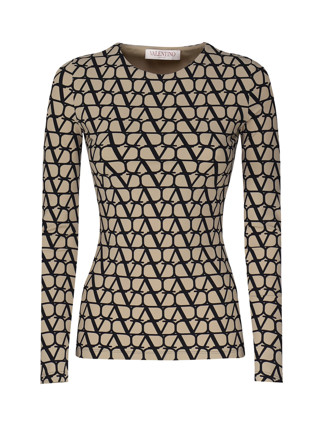 Valentino Garavani Top Beige Polyamide