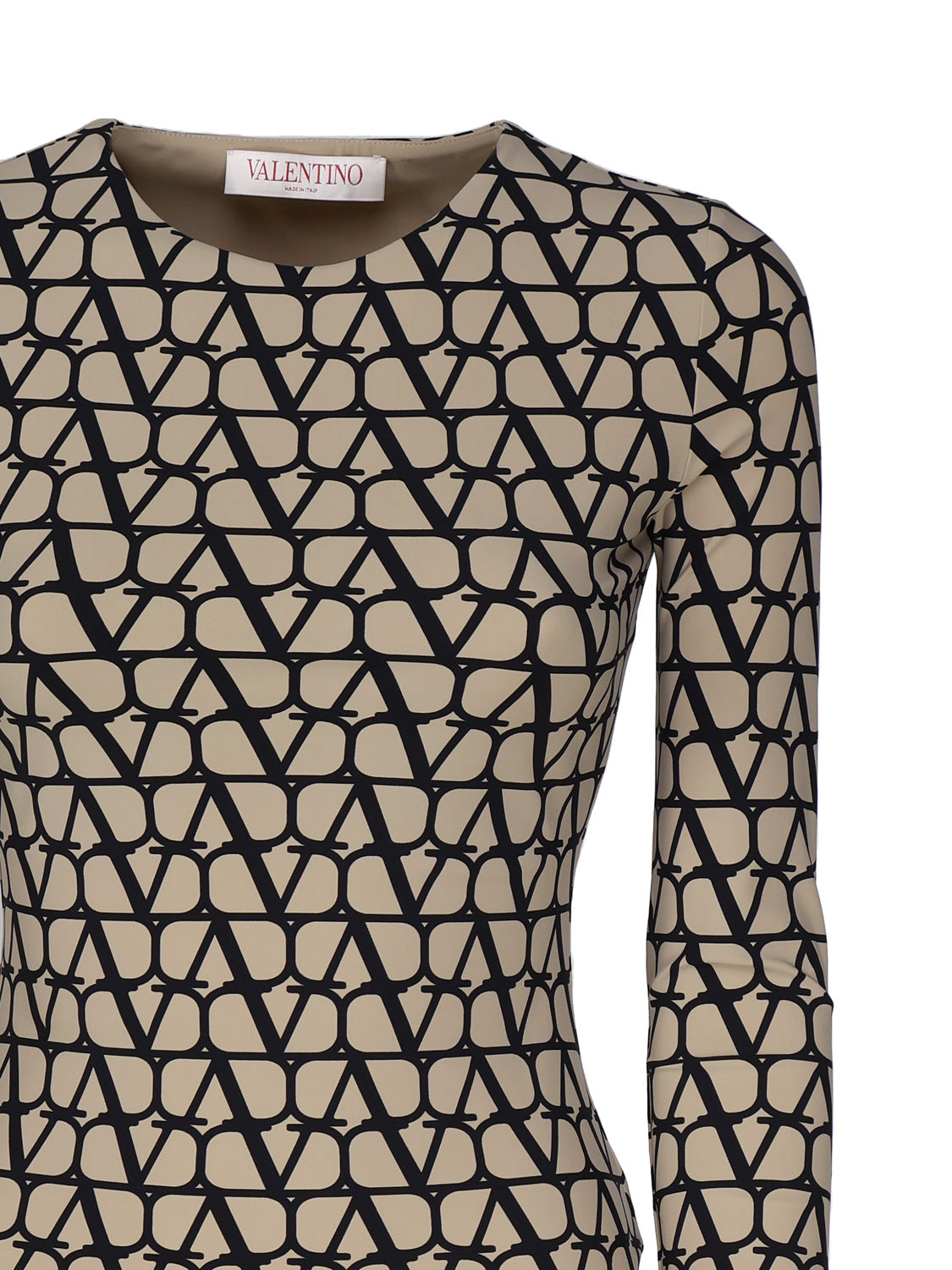Valentino Garavani Top Beige Polyamide
