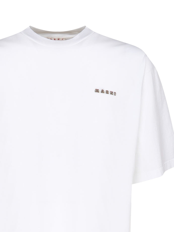 Marni T-Shirts And Polos White Cotton