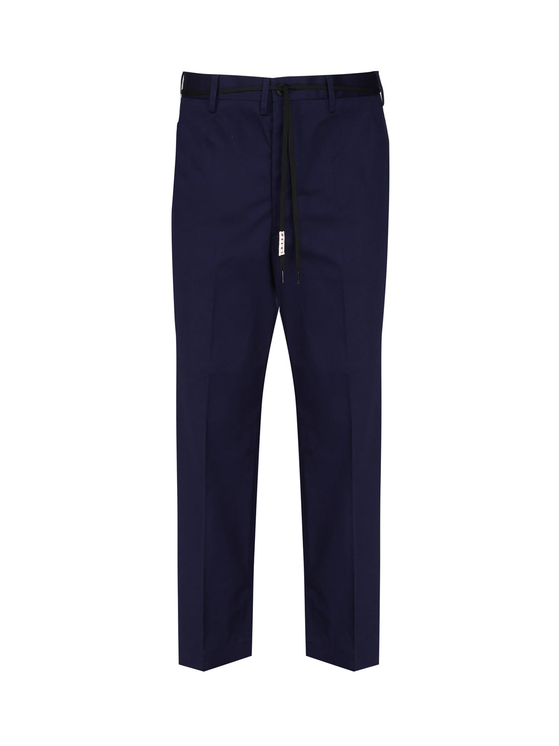 Marni Trousers Blue Cotton