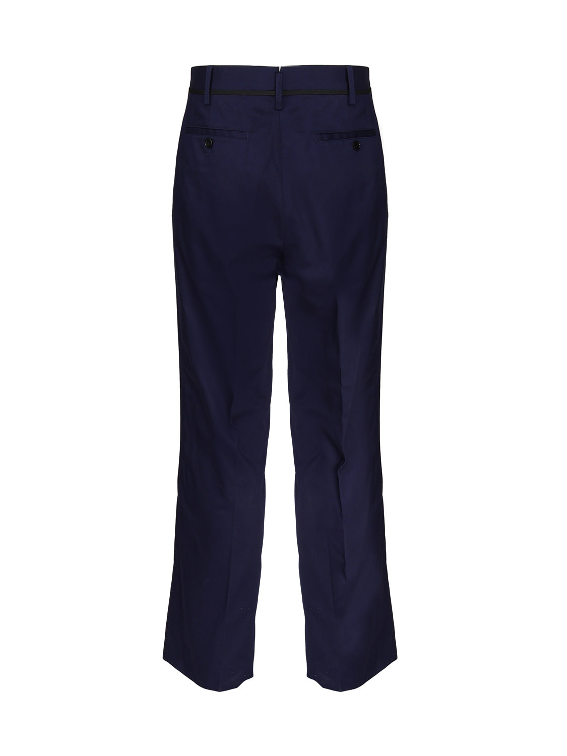 Marni Trousers Blue Cotton