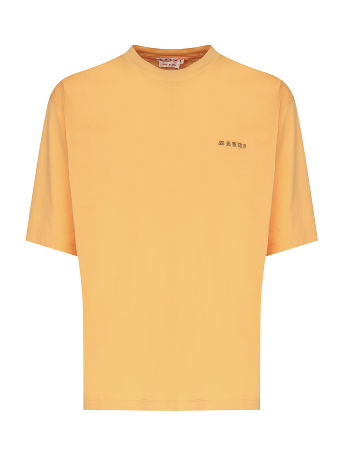 Marni T-Shirts And Polos Orange Cotton