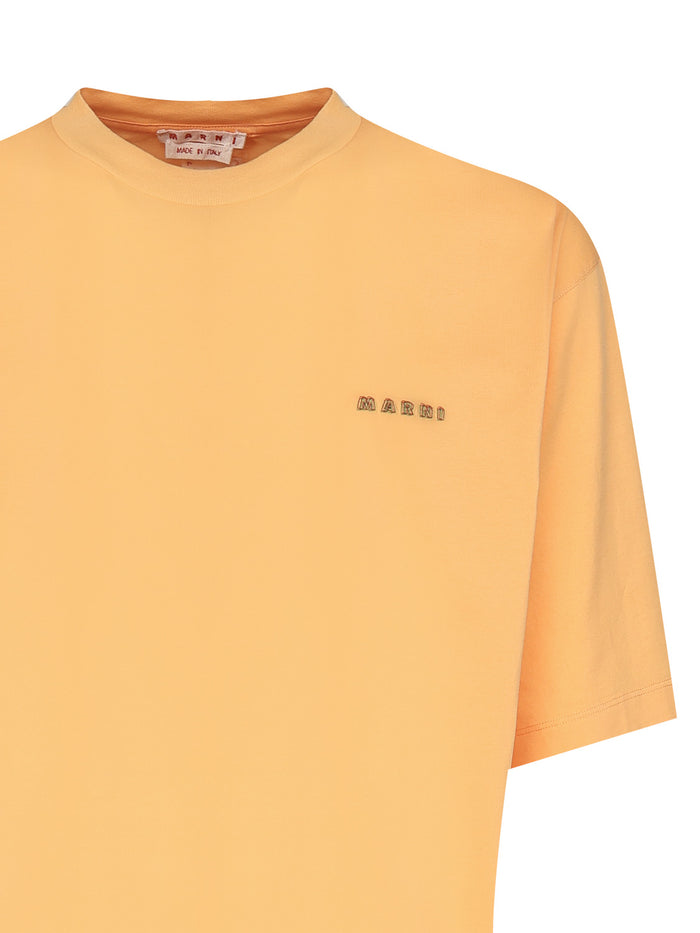 Marni T-Shirts And Polos Orange Cotton