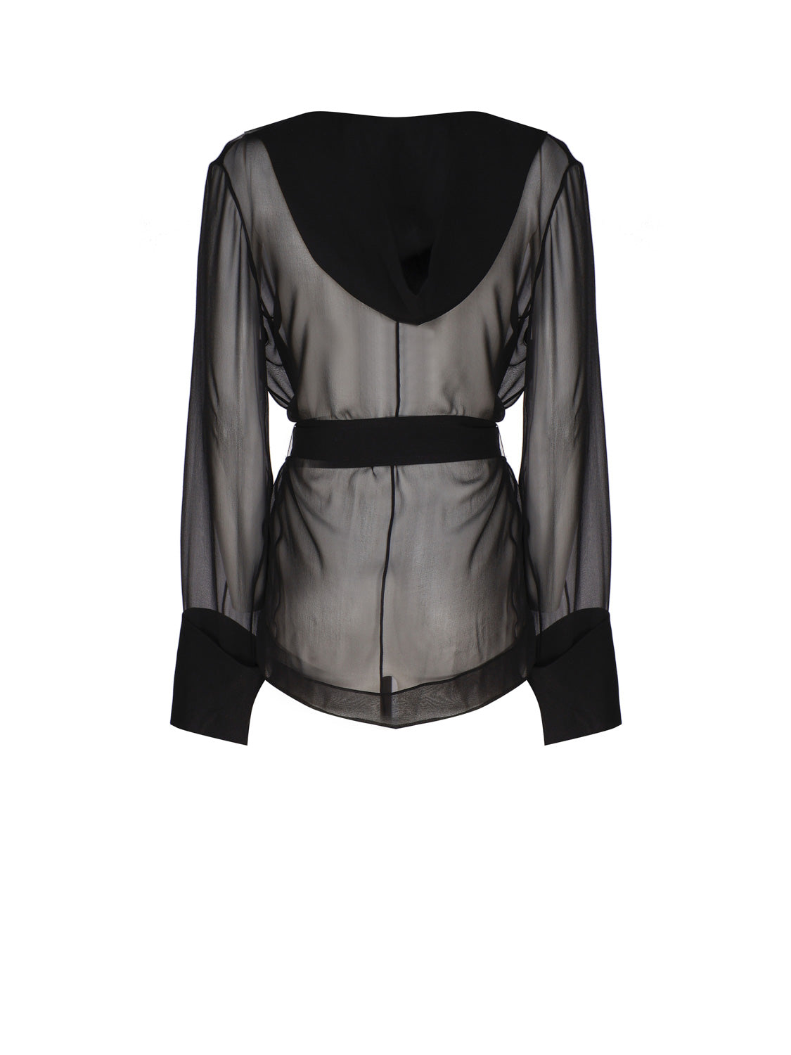Saint Laurent Jackets Black Silk