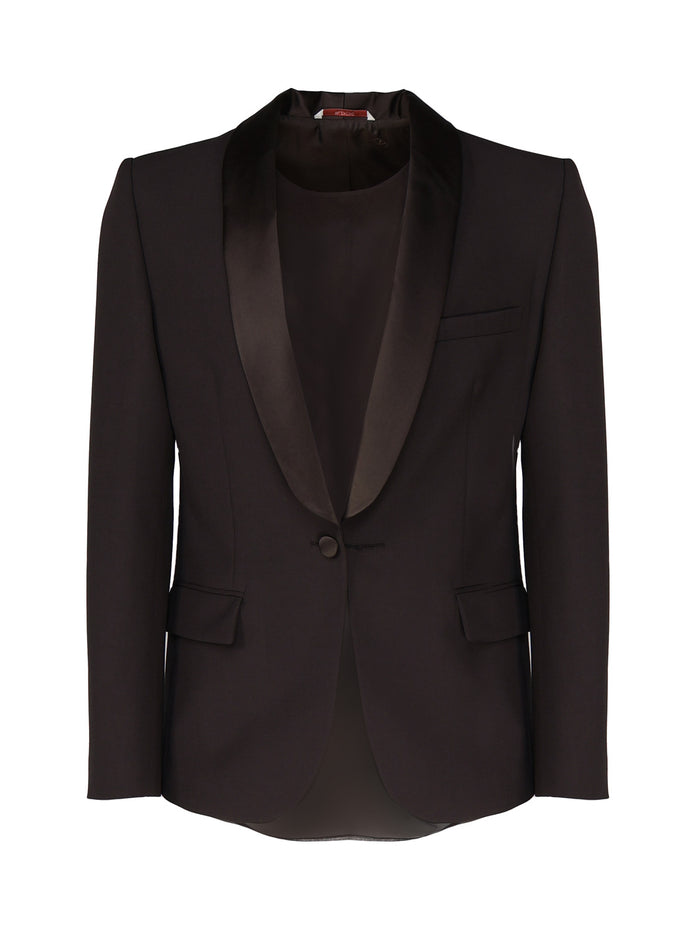 Valentino Garavani Jackets Brown Wool