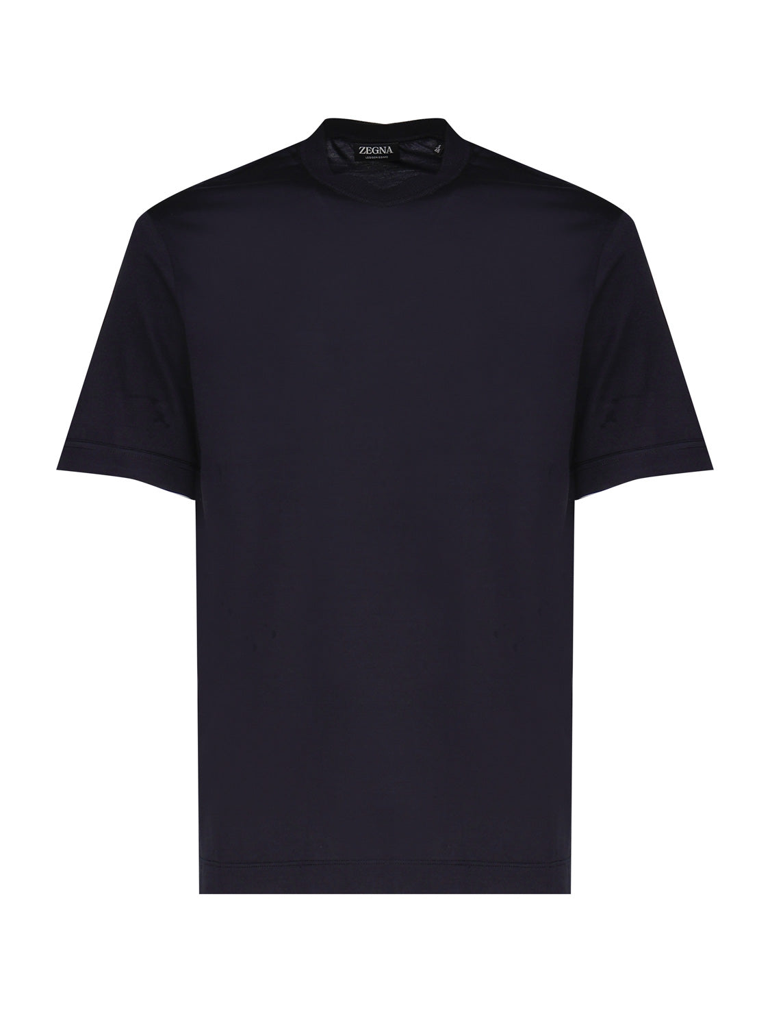 Zegna T-Shirts And Polos Blue Cotton