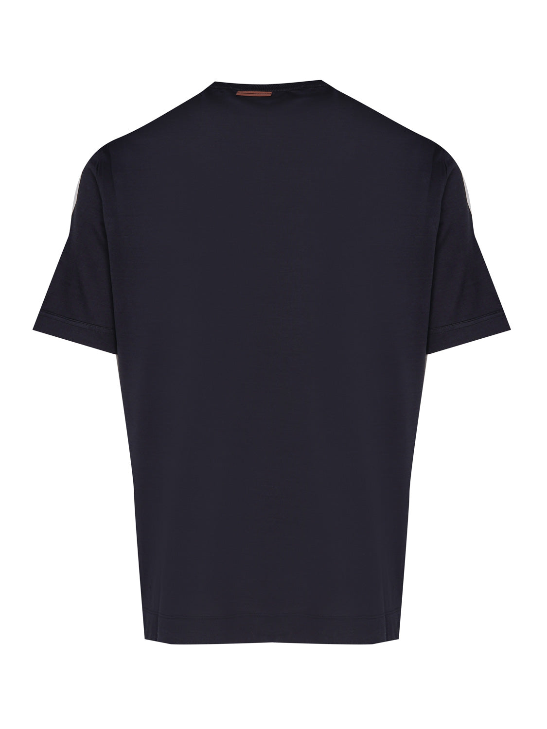Zegna T-Shirts And Polos Blue Cotton