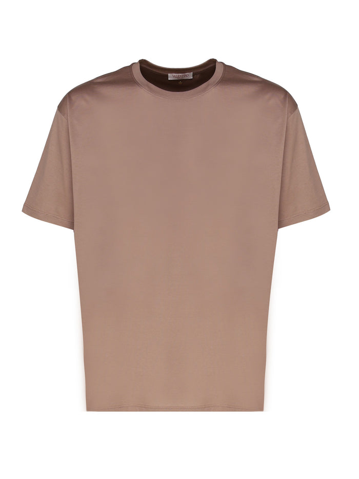 Valentino Garavani T-Shirts And Polos Sand Cotton