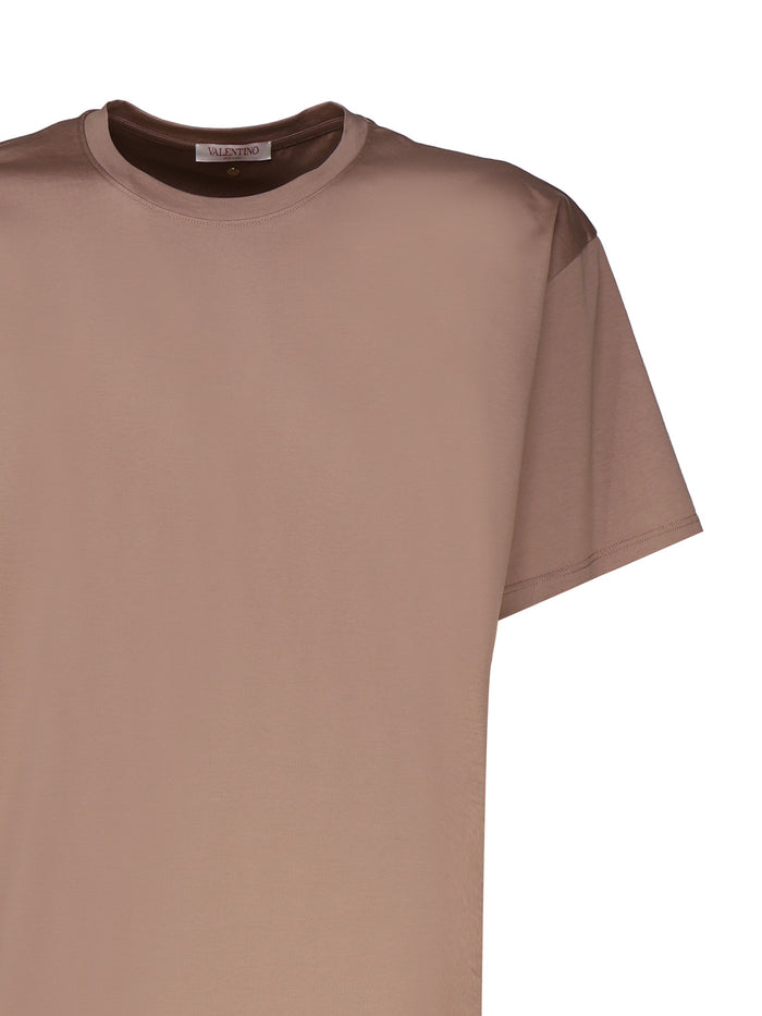 Valentino Garavani T-Shirts And Polos Sand Cotton
