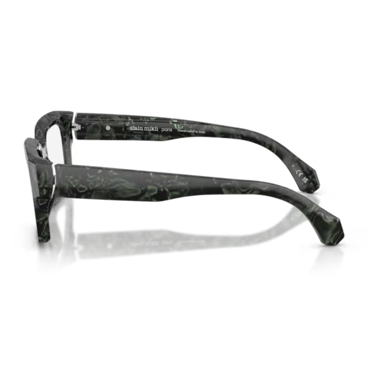Alain Mikli A03548 Olive Green Acetato Sunglasses