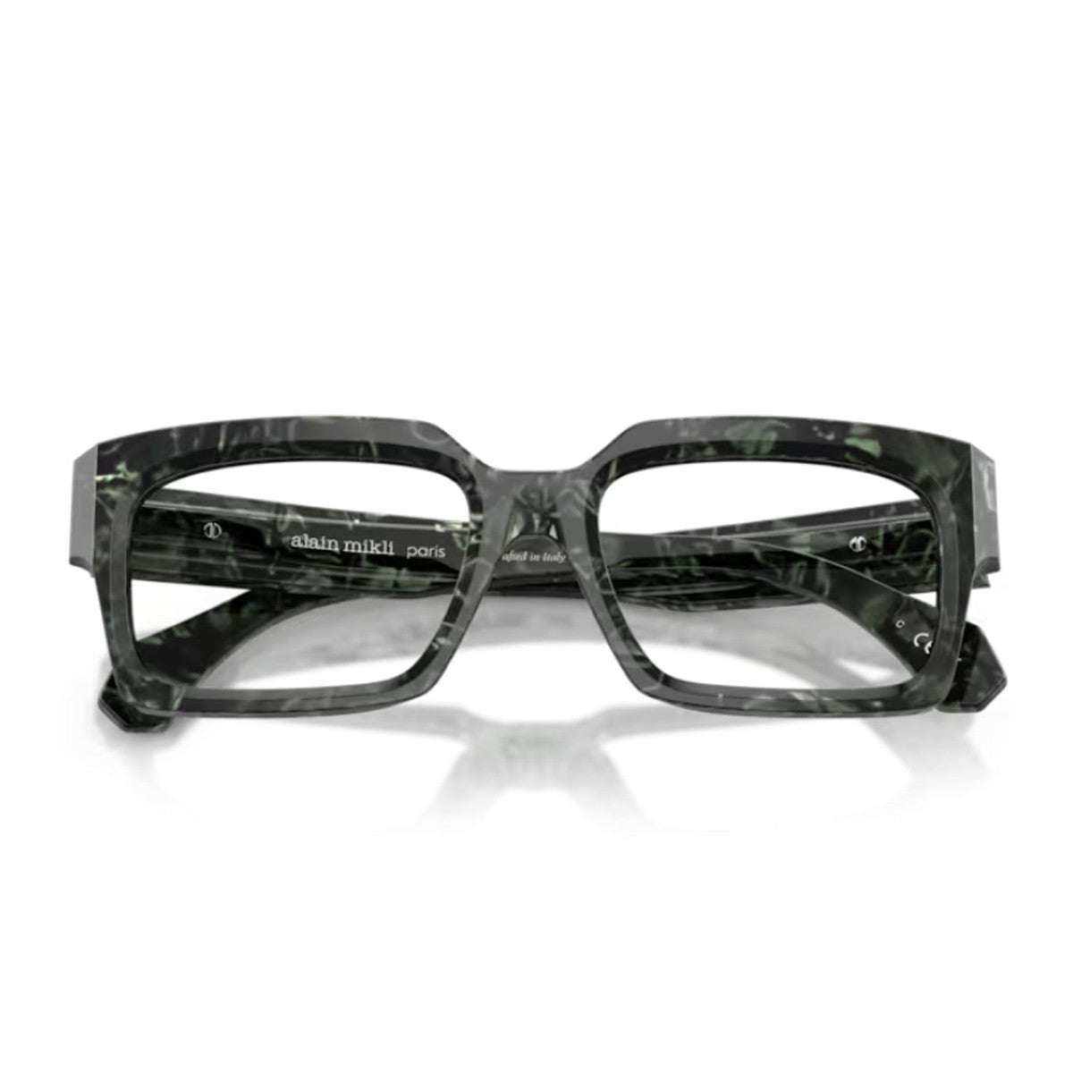 Alain Mikli A03548 Olive Green Acetato Sunglasses