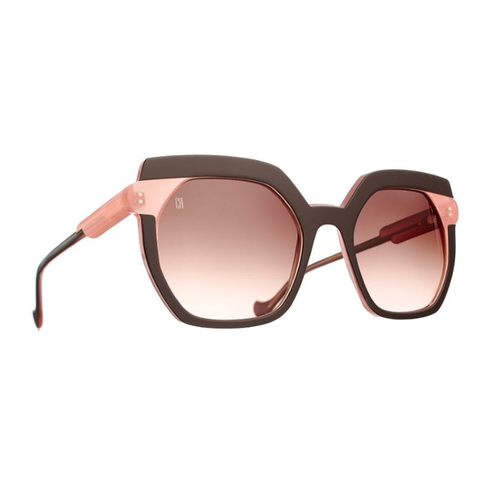 Caroline Abram Niva Olive Green Acetato Sunglasses