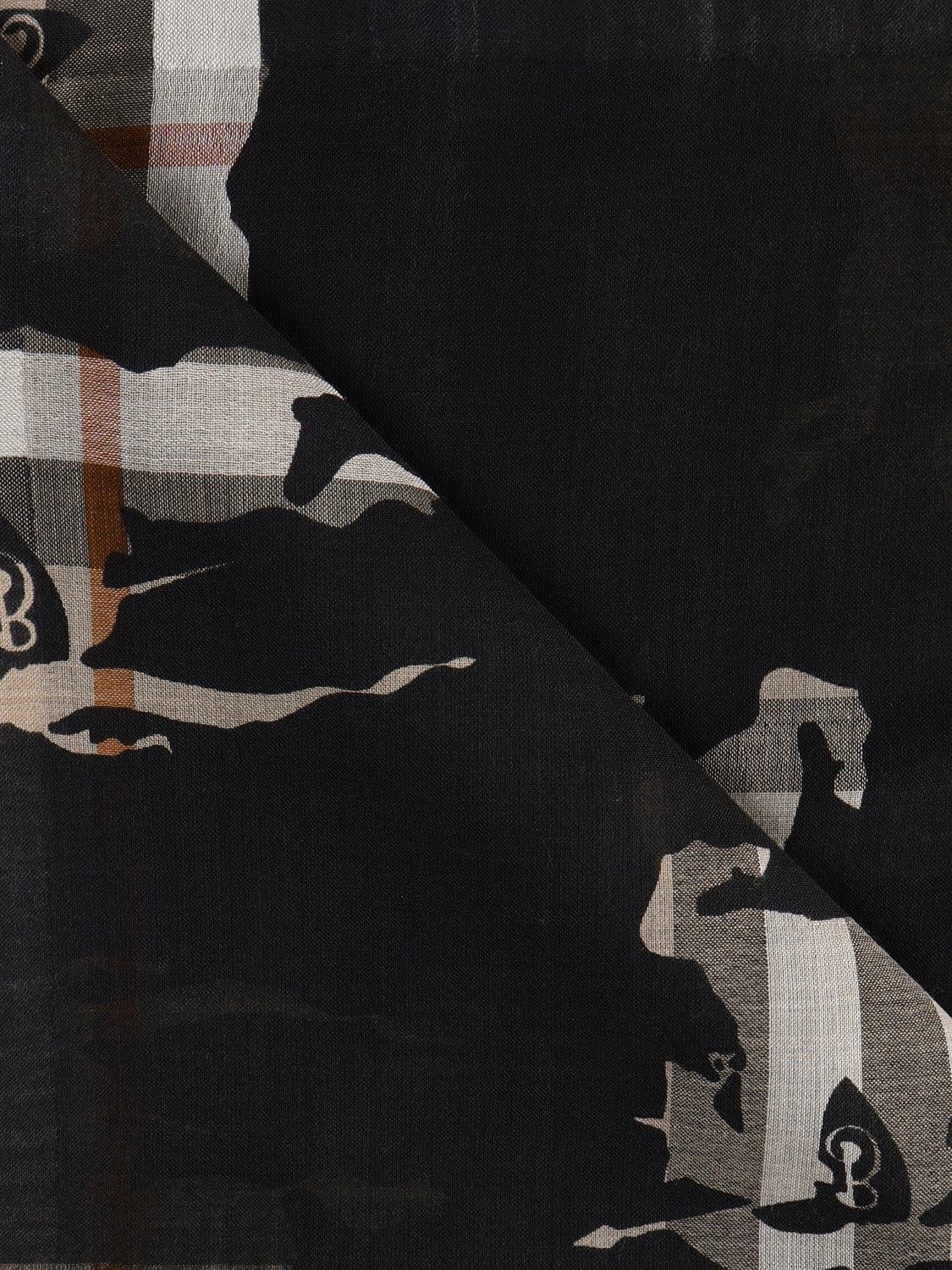 Burberry Scarfs Archive Beige/black Wool