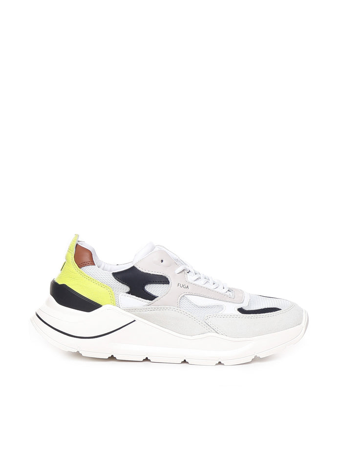 D.a.t.e. Sneakers Grey Mesh