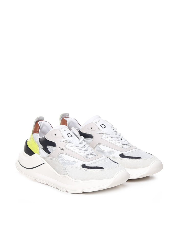 D.a.t.e. Sneakers Grey Mesh