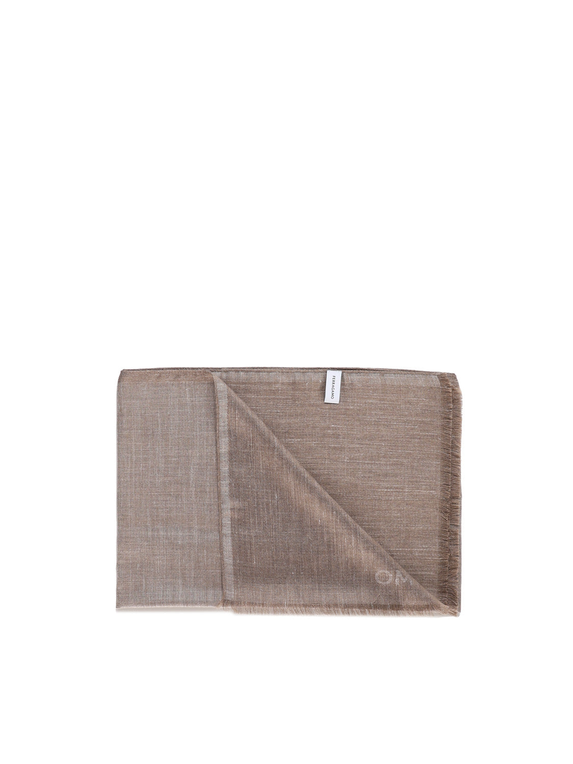 Ferragamo Scarfs Beige Wool