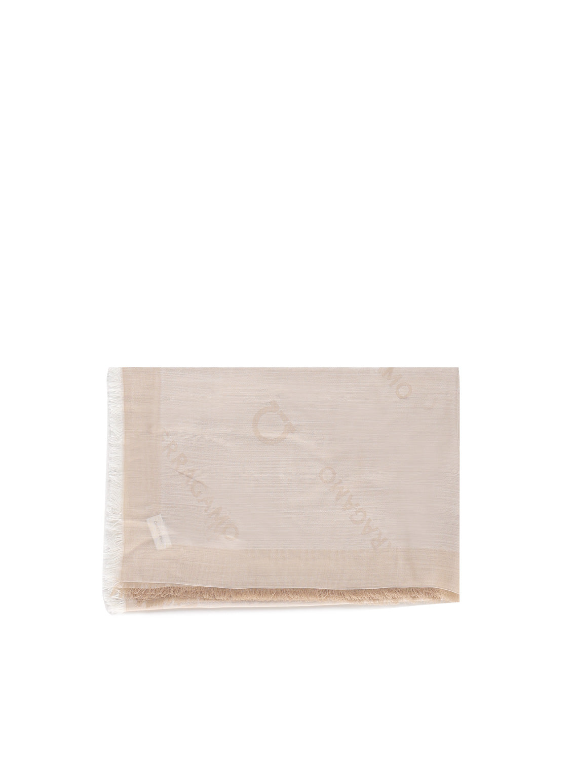 Ferragamo Scarfs Beige/khaki Silk