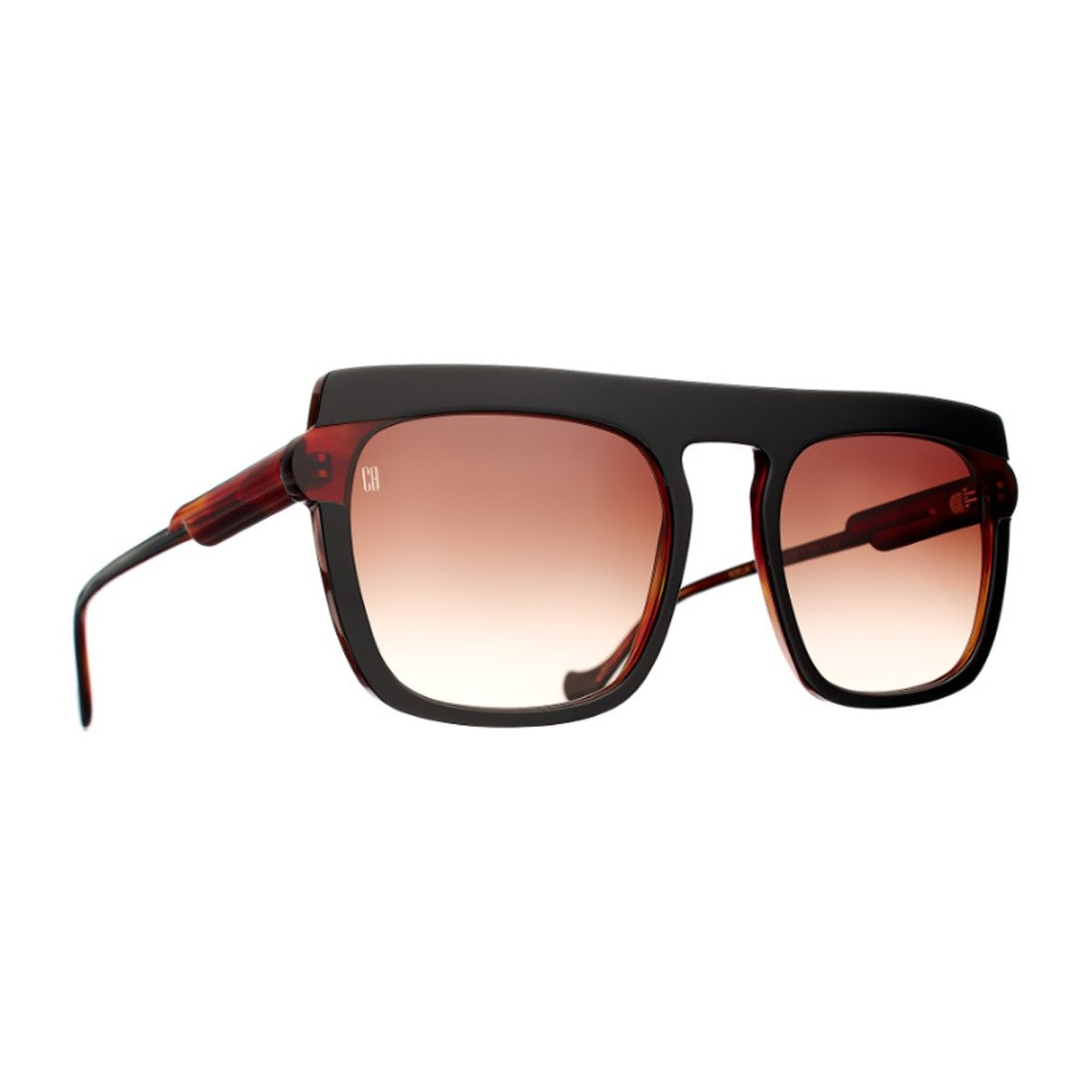 Caroline Abram Noelia Black Acetato Sunglasses