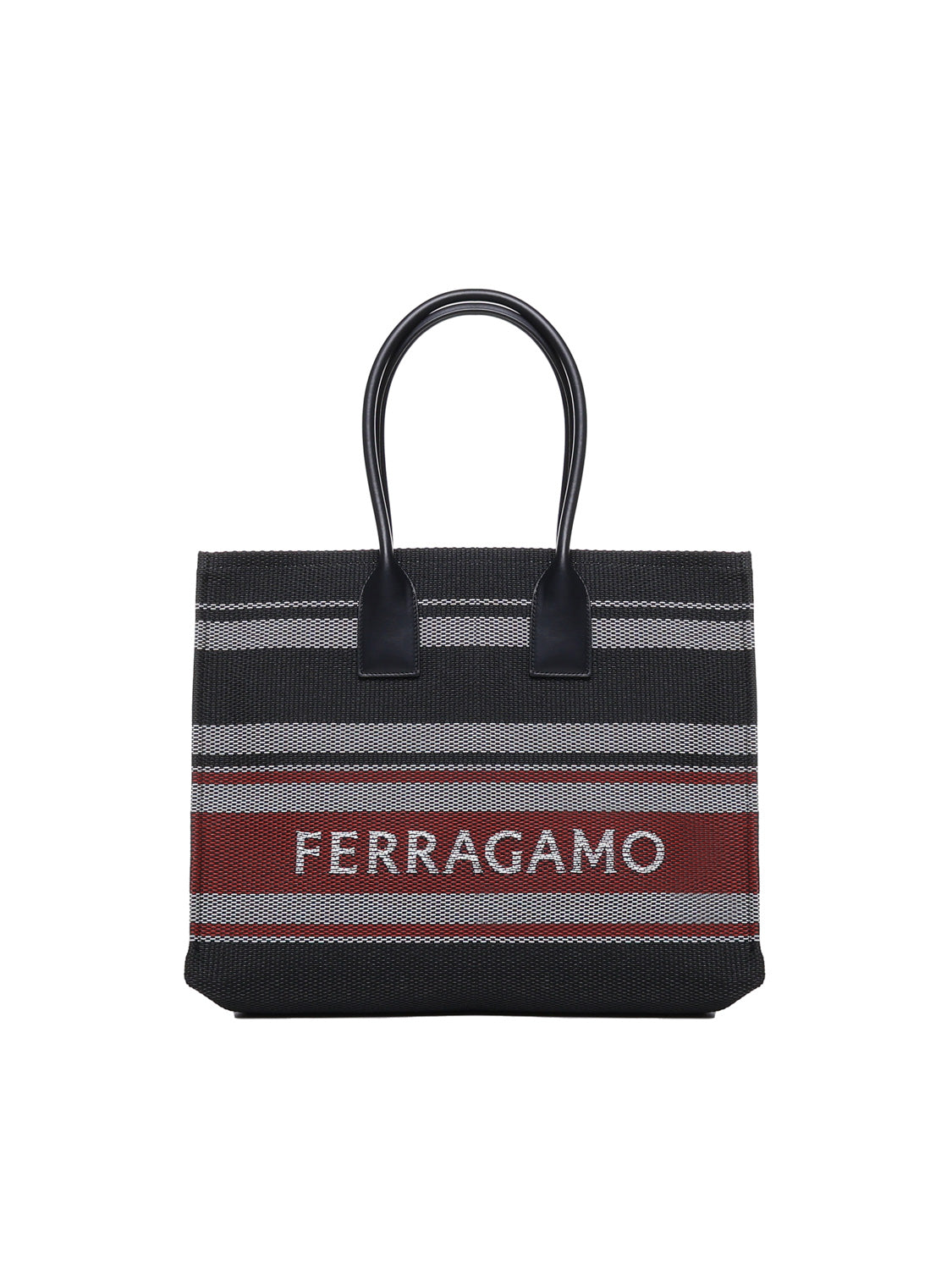 Ferragamo Bags Black, Red Fabric
