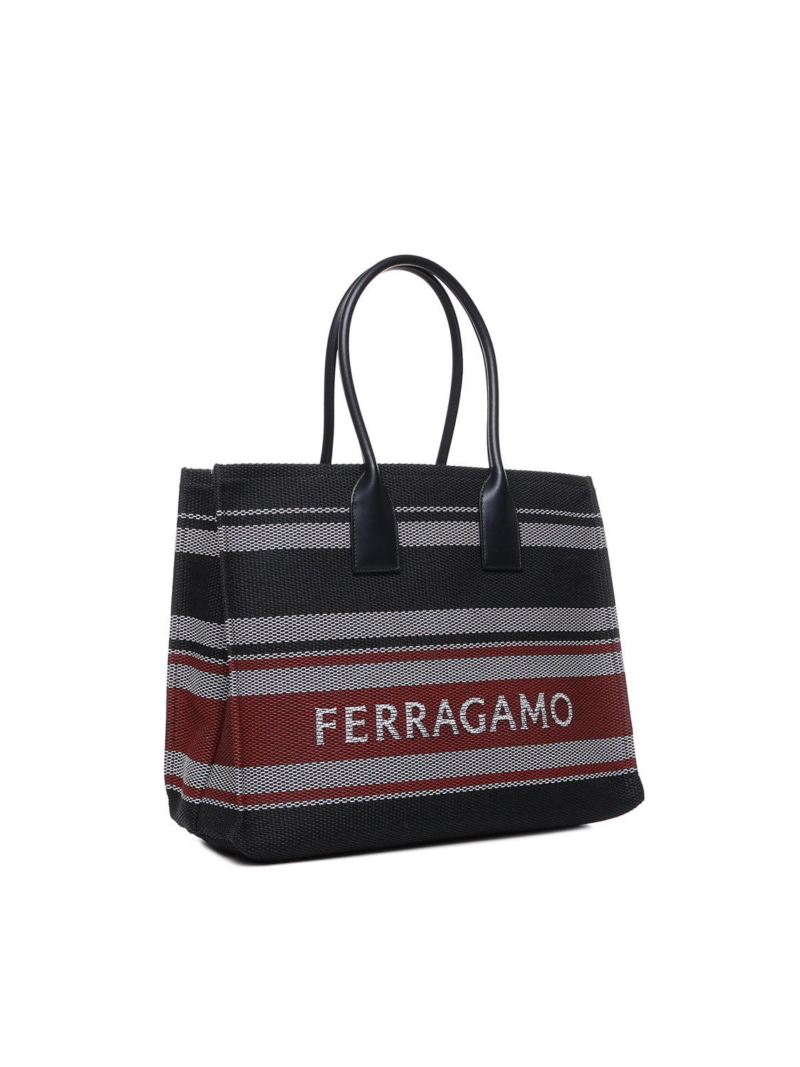 Ferragamo Bags Black, Red Fabric