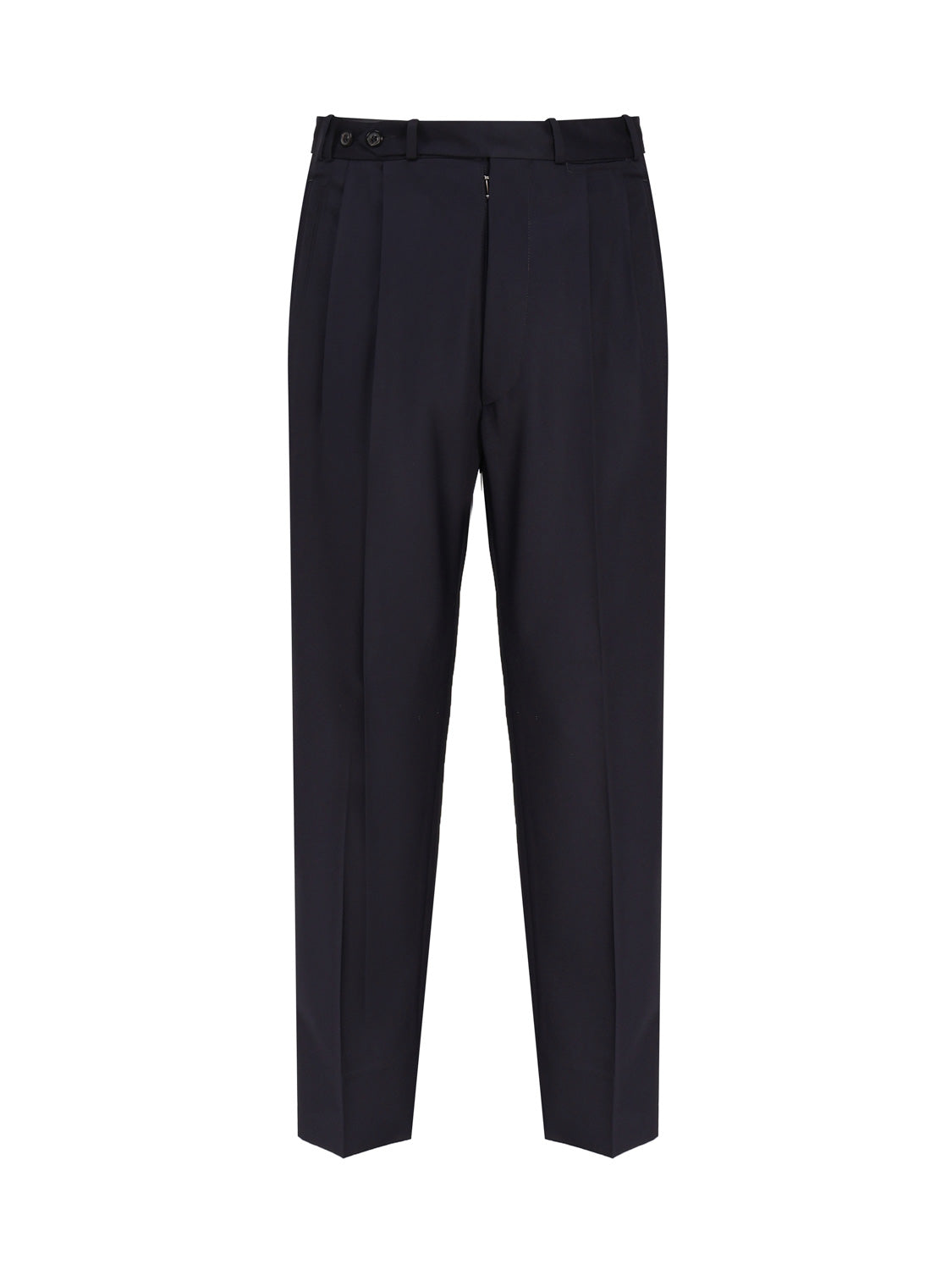 Maison Margiela Trousers Blue Wool