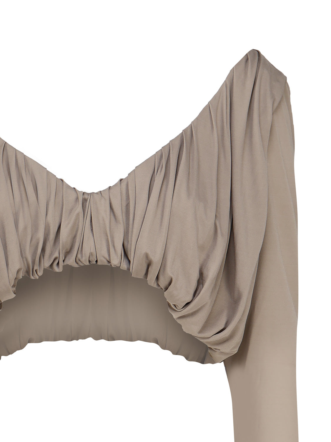 Saint Laurent Top Beige Cupro