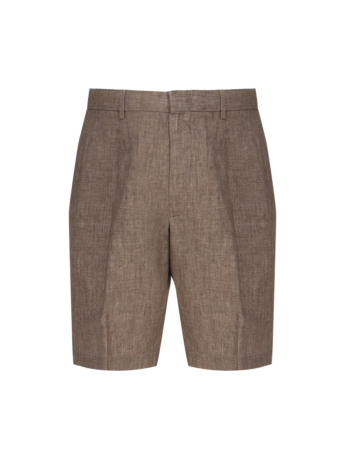 Zegna Shorts Beige Linen