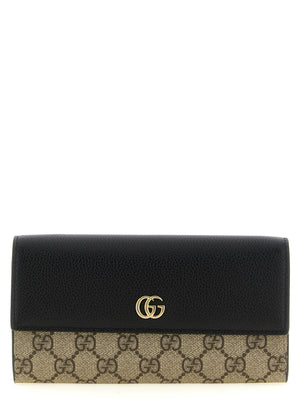 Gucci GG Marmont Wallet — Black
