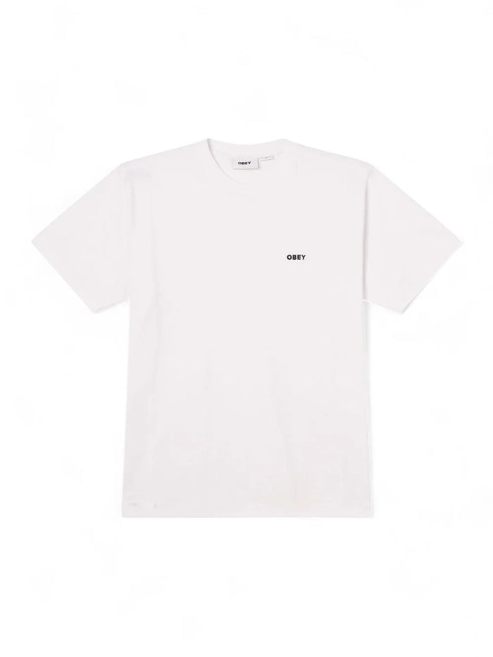 Established Works Bold Tee Ss White Cotton Tshirt