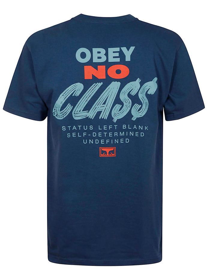 Class Dropout Tee Blue Cotton Tshirt
