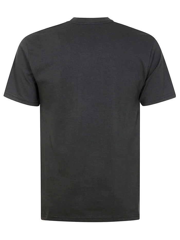 Swan Tee Black Cotton Tshirt