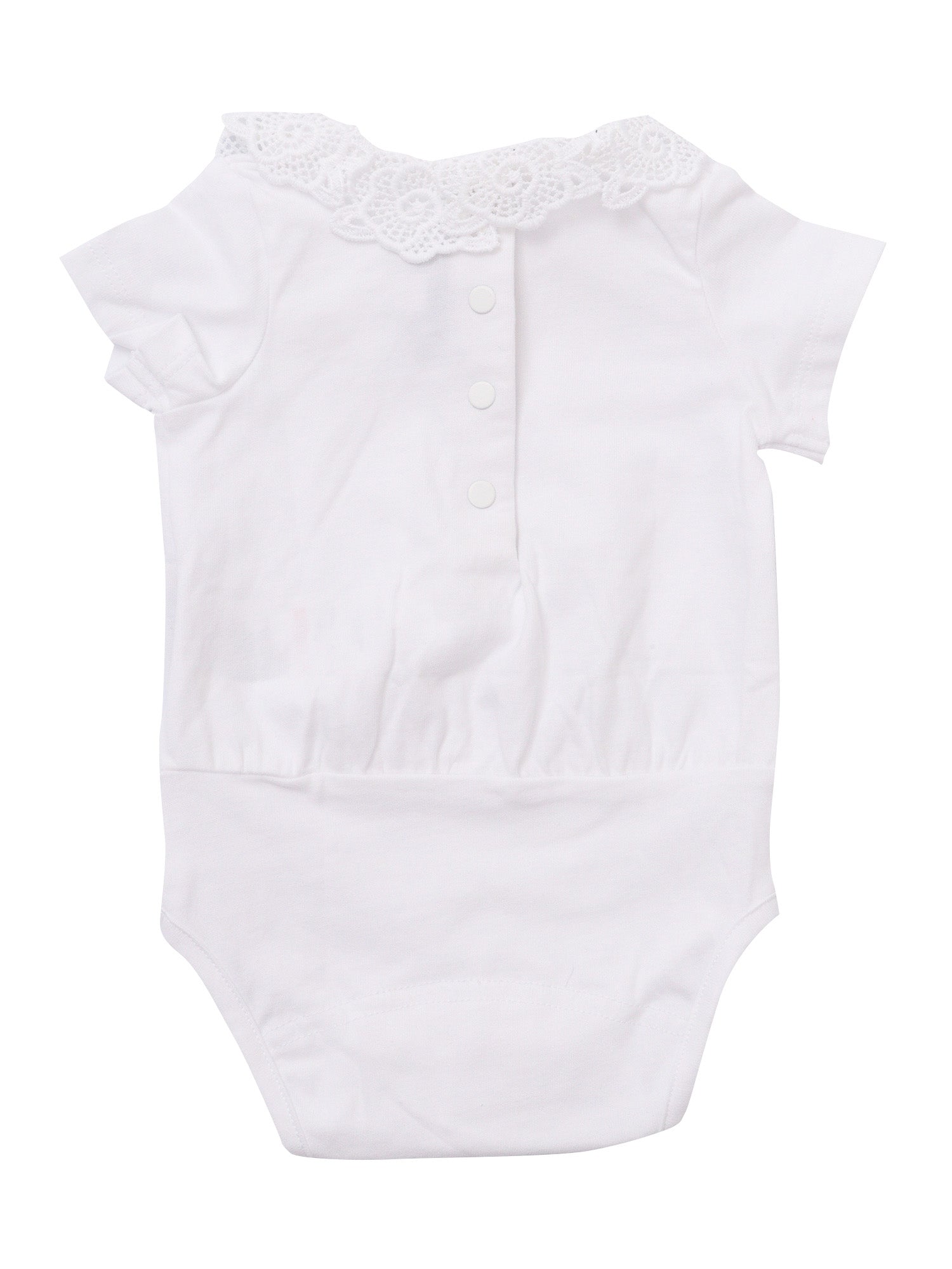 BODY White Cotton Lining Polyester Suit