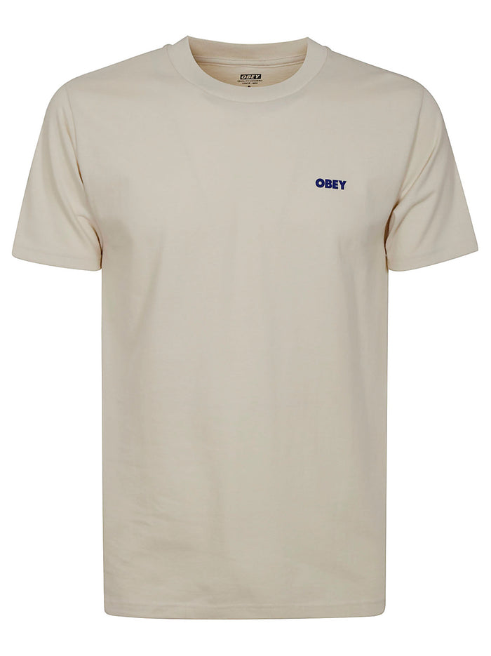 Target Icon Tee White Cotton Tshirt