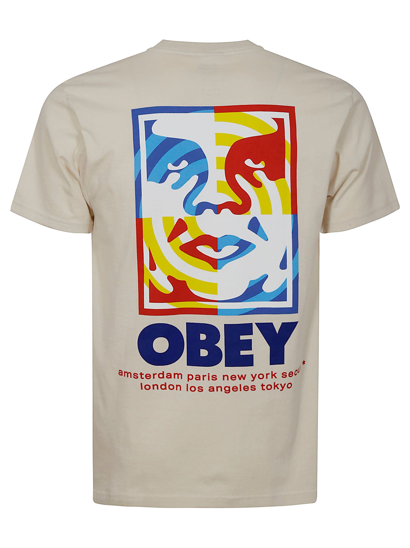 Target Icon Tee White Cotton Tshirt