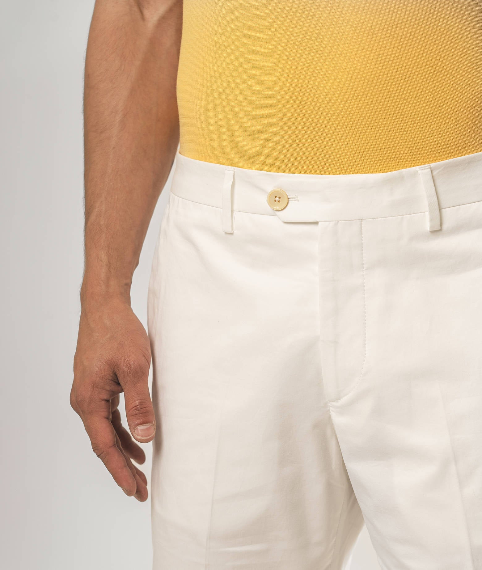 Cotton Shorts Poltu Quatu Beige