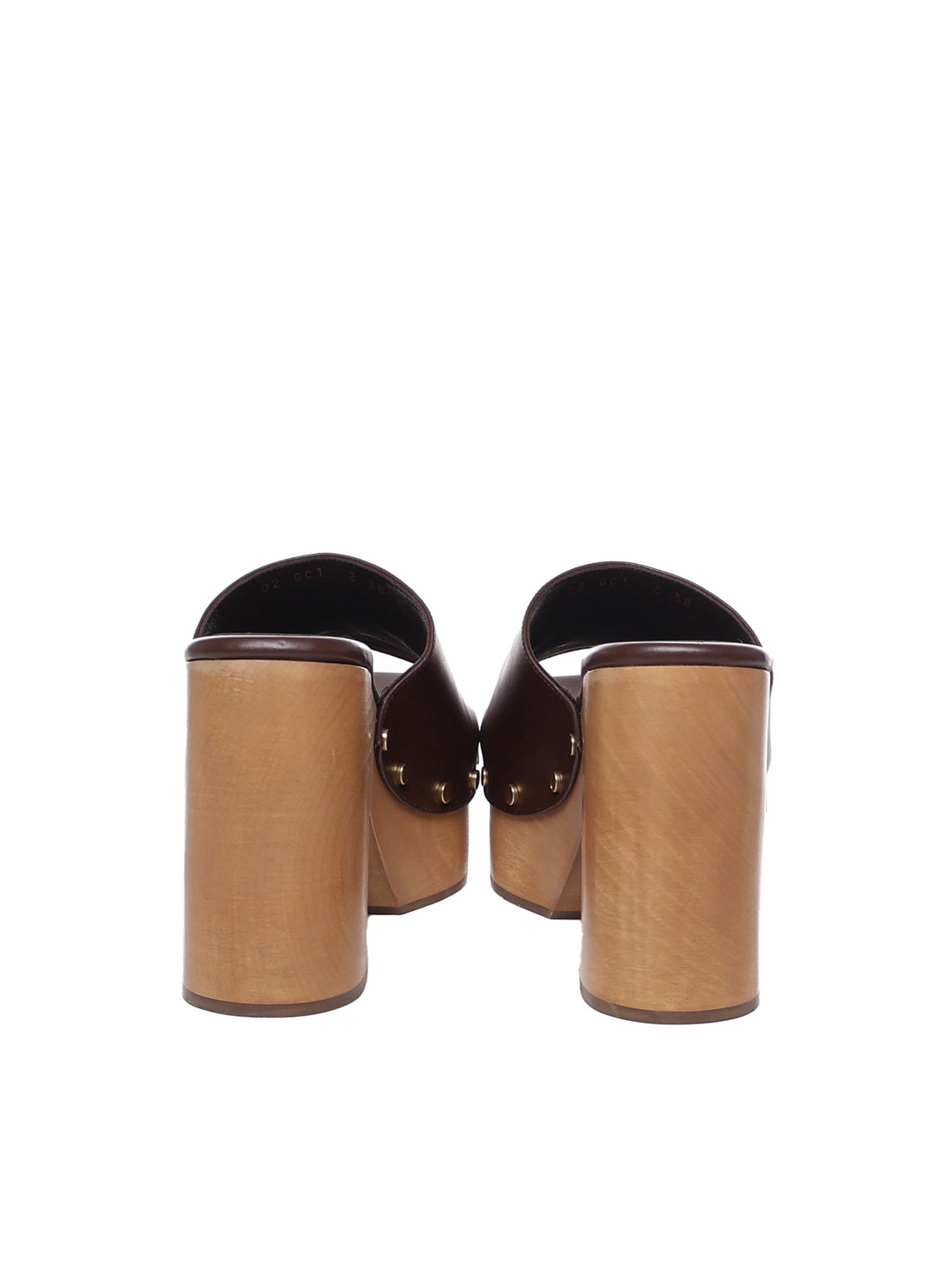 Valentino Garavani Sandals Fondant Wood Calfskin
