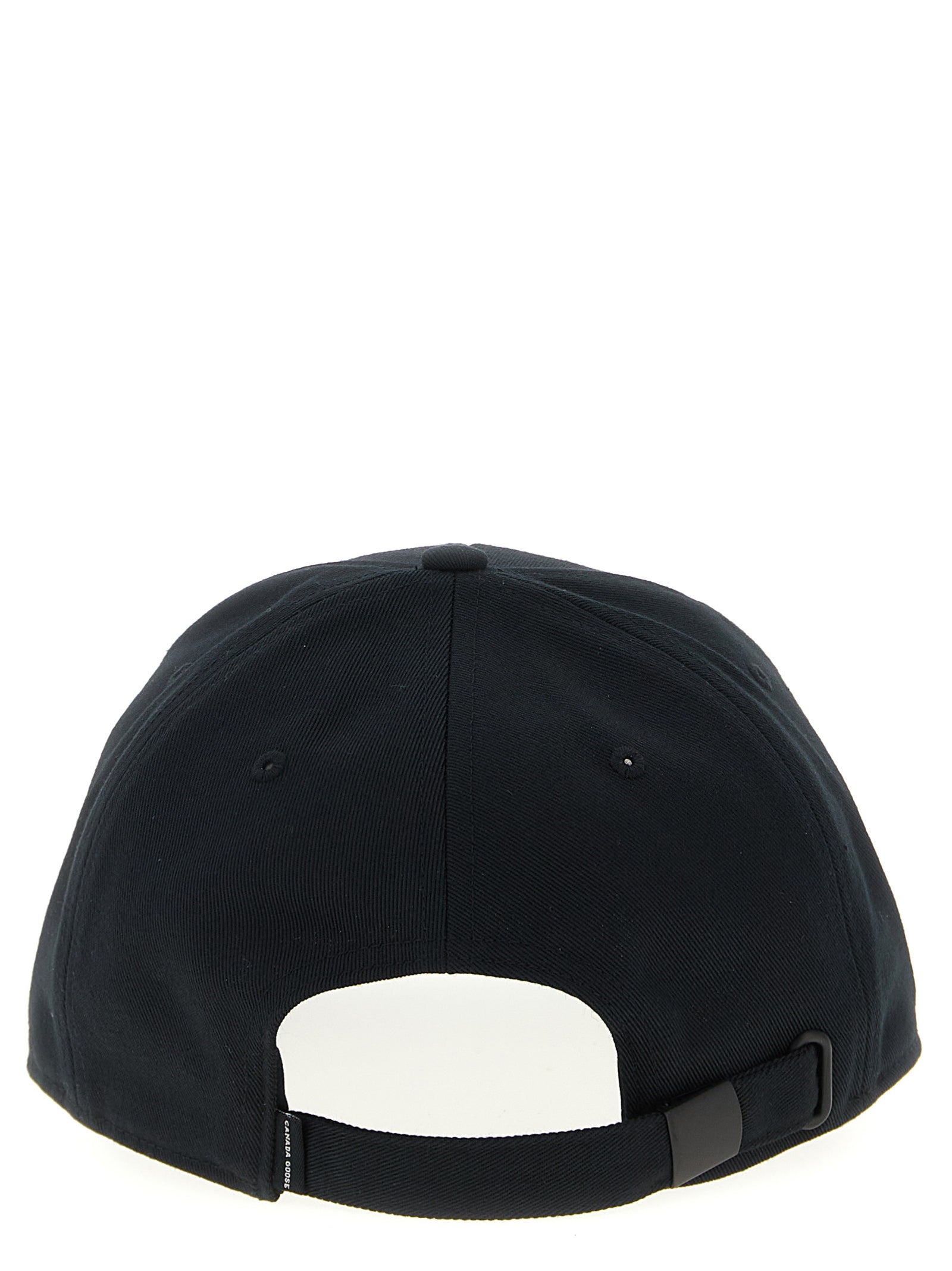 Logo embroidery cap Black Polyester Hat